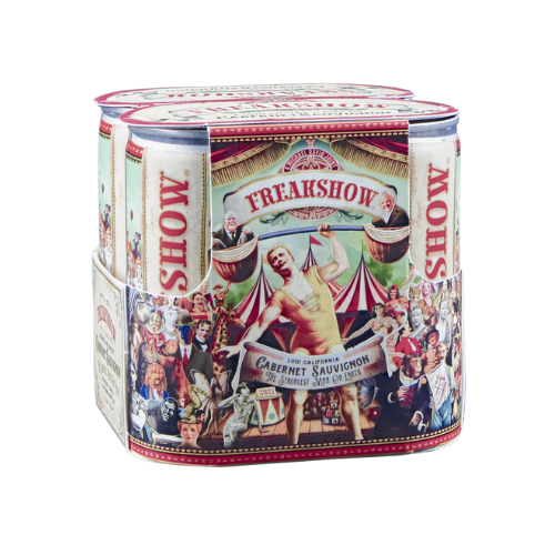 Freakshow Vino Tinto Cabernet Sauvignon 4 Latas De 187Ml - Vinosgt