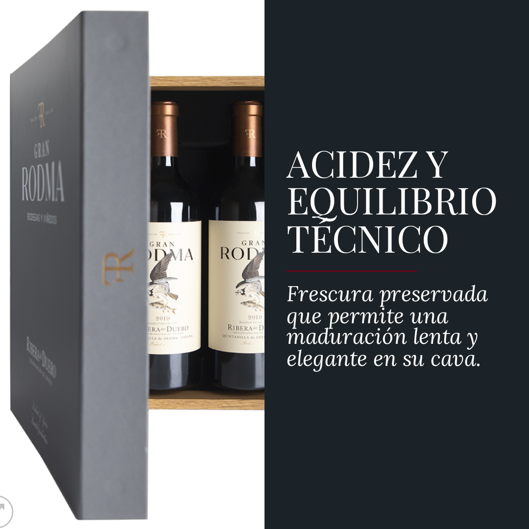 Finca Rodma Estuche 3 Botellas Gran Rodma Ribera del Duero 750ml - Vinosgt
