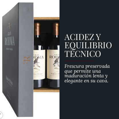 Finca Rodma Estuche 3 Botellas Gran Rodma Ribera del Duero 750ml - Vinosgt