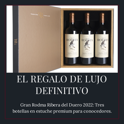 Finca Rodma Estuche 3 Botellas Gran Rodma Ribera del Duero 750ml - Vinosgt