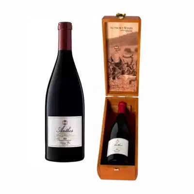 Anthos de Bodegas Alvia en su caja individual de madera